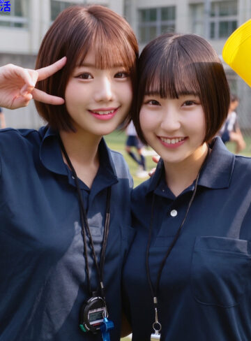 【レビュー】るかちゃん＆りくちゃん（素人ムクムク-部活-）｜smub139